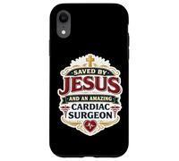 Sauvé par Jésus et Un Incroyable Chirurgien Cardiaque Chrétien Dieu Coque pour iPhone XR