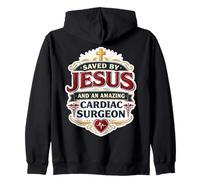 Sauvé par Jésus et Un Incroyable Chirurgien Cardiaque Chrétien Dieu Sweat à Capuche