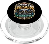 Sauvé par Jésus et Un Incroyable médecin intensiviste PopSockets PopGrip pour MagSafe