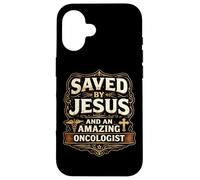 Sauvé par Jésus et Un Incroyable oncologue, Le Docteur Christ Lord Coque pour iPhone 16