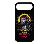 Sauvé par Son Sang Jésus-Christ Couronne d'épines chrétienne Coque pour iPhone Air
