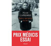 Sauve qui peut la vie - Prix Médicis essai 2015