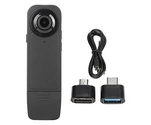 sauvegarde automatique Hd 1920 x 1080p 6 heures de prise en charge de la dur¨¦e de vie de la batterie 32 Go cam¨¦ra arri¨¨re pour l'enregistrement des forces de l'ordre,Mini cam¨¦ra corporelle, mini