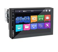 Sauvegarde Caméra Recul Autoradio 7 Pouces 1 DIN MP5 Lecteur Multimédia Écran Tactile FM ISO Alimentation Entrée Auxiliaire Bluetooth USB Universel(Car Radio Only)