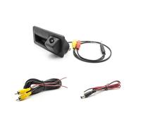 Sauvegarde Caméra Recul pour Q5 2010 2011 2012 2013 2014 2015 2016 2017 2018 CCD HD AHD Caméra De Recul Poignée Coffre Voiture Moniteur(C135 AHD 720P)