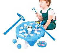 Sauvegardez Le Jeu De Société De Glace Penguin - Jeu De Stratégie Familiale, Amusant Et Éducatif | Comprend Figurines De Pingouin, Blocs De Glace Et Mécanismes De Glissement, Parfait pour