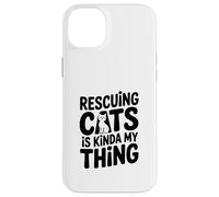 Sauver des Chats, C'est Un Peu Mon Truc pour Les Amoureux des Chats Coque pour iPhone 14 Plus