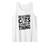 Sauver des Chats, C'est Un Peu Mon Truc pour Les Amoureux des Chats Débardeur