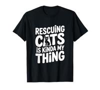Sauver des Chats, C'est Un Peu Mon Truc pour Les Amoureux des Chats T-Shirt
