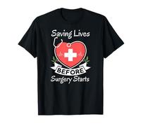 Sauver des Vies Avant la Chirurgie Commence l'obtention du diplôme de l'école de médecine T-Shirt