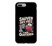 Sauver des Vies Et Lever Les Yeux Au Ciel Coque pour iPhone 7 Plus/8 Plus
