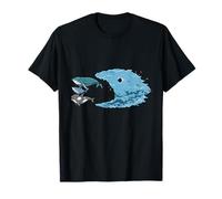 Sauver la planète Les Poissons en Plastique mangent Les T-Shirt