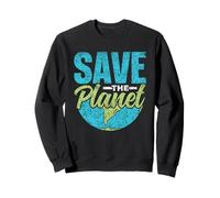 Sauver La Planète Terre Mondial Changement Climatique Sweatshirt