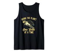 Sauver la planète Une Tortue à la Fois Débardeur