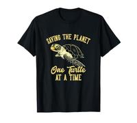 Sauver la planète Une Tortue à la Fois T-Shirt