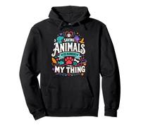 Sauver Les Animaux est Un Peu Mon Truc et J'adore ça Sweat à Capuche
