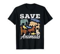 Sauver Les Animaux Sauvetage Économiser Animaux T-Shirt