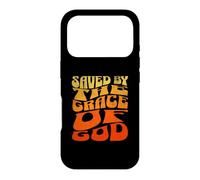 Sauvés par La Grâce De Dieu Femmes Chrétiennes Hommes Coque pour iPhone 17 Pro