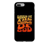 Sauvés par La Grâce De Dieu Femmes Chrétiennes Hommes Coque pour iPhone 7 Plus/8 Plus