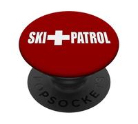 Sauvetage DE LA Montagne Ski Patrol PopSockets PopGrip Adhésif