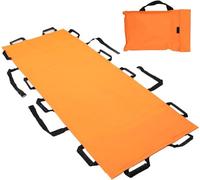 Sauvetage d'urgence Souple Brancard Épaissie Toile Pliable Portable avec Brancard 12 Poignées Coussin De Lit De Positionnement De Transport Brancard Dorsal Brancard Souple