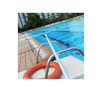 Sauvetage Pédagogique Aquatique, Perche Sécurité Réglable Piscine en Cas Noyade/Nettoyage des Parois Piscine, Équipement Sauvetage avec Crochet Télescopique(11.5-23ft)