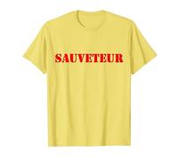 Sauveteur en mer, Maître-nageur (écrit sur le devant) T-Shirt
