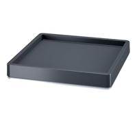 Prosperplast Sauveuse mobile carrée Planteuse sur roues 292x292x57 mm Anthracite