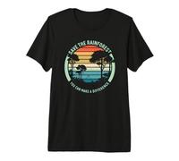 Sauvez la Conservation de la Nature de la forêt Tropicale T-Shirt Haut de Gamme