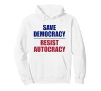 Sauvez la démocratie, résistez à l'autocratie - Anti Trump Sweat à Capuche