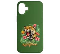 Sauvez la forêt Tropicale rugissante Jaguar Coque pour iPhone 16 Plus