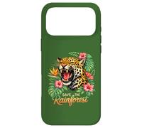 Sauvez la forêt Tropicale rugissante Jaguar Coque pour iPhone 17 Pro Max