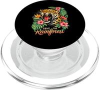Sauvez la forêt Tropicale rugissante Jaguar PopSockets PopGrip pour MagSafe