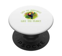 Sauvez la forêt Tropicale, Sauvez la planète écologiste PopSockets PopGrip Adhésif