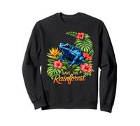 Sauvez la Grenouille Bleue de la forêt Tropicale Sweatshirt