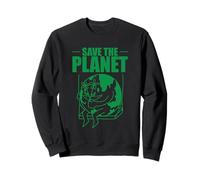 Sauvez la planète, la Terre à Bascule avec des Fleurs Sweatshirt
