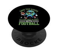 Sauvez la Terre : C'est la Seule planète où il y a du Football PopSockets PopGrip Adhésif