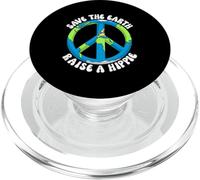 Sauvez la Terre et élevez Un Hippie PopSockets PopGrip pour MagSafe