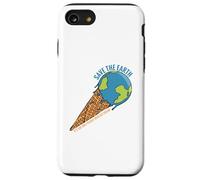 Sauvez la Terre, Le Seul Endroit où l'on Peut Acheter de la crème glacée, Peace No Planet B Coque pour iPhone SE (2020) / 7/8
