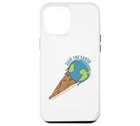 Sauvez la Terre, Le Seul Endroit où l'on Peut Acheter de la crème glacée, Peace No Planet B Coque pour iPhone 12 Pro Max