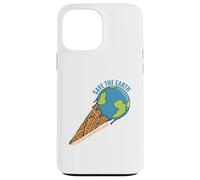 Sauvez la Terre, Le Seul Endroit où l'on Peut Acheter de la crème glacée, Peace No Planet B Coque pour iPhone 13 Pro Max