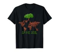 Sauvez le sol Soutenez Sadhguru pour sauver nos vies : une jolie Journée de la Terre T-Shirt