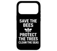 Sauvez Les Abeilles, Les Arbres, Les Mers, l'environnement écologique Coque pour iPhone 17 Pro Max