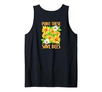 Sauvez Les Abeilles plantez Ces tournesols et soucis pollinisateurs Débardeur