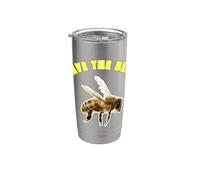 Sauvez les abeilles Save-The-Bees Abeilles abeilleurs Gobelet isotherme en acier inoxydable double paroi