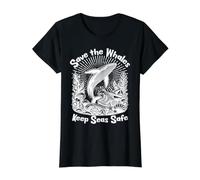 Sauvez Les Baleines et protégez l'environnement des Mers T-Shirt Graphique avec Valeur