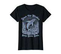 Sauvez Les Baleines et protégez l'environnement des Mers T-Shirt Graphique avec Valeur