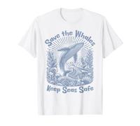 Sauvez Les Baleines et protégez l'environnement des Mers T-Shirt Graphique avec Valeur