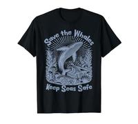 Sauvez Les Baleines et protégez l'environnement des Mers T-Shirt Graphique avec Valeur