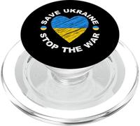 Sauvez l'Ukraine, arrêtez la Guerre, la Paix pour Le Peuple ukrainien PopSockets PopGrip pour MagSafe